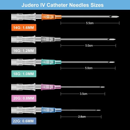 14G Catheter Piercing Needles 50Pcs IV Catheter Needles 14 Gauge Ear Nose Piercing Needles Stainless Steel Hollow Needles for Ear Nose Lip Tongue Belly Cartilage Piercing Kit Piercing Tools