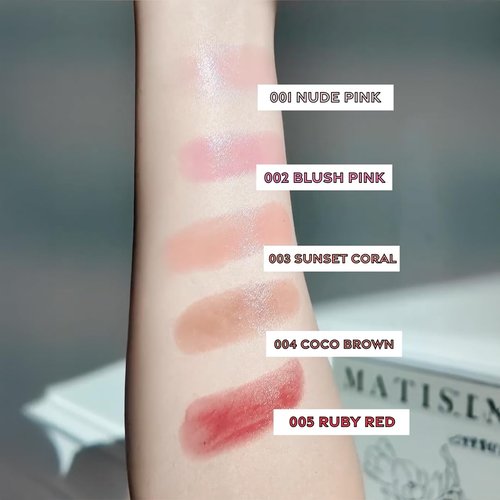 Vegan J. Lip Balm – Long-Lasting Hydration with Natural Color – Korean Beauty, Oasis Plant Complex, Silicone-Free, Vegan & Cruelty-Free Lip Care (002 Blush Pink)