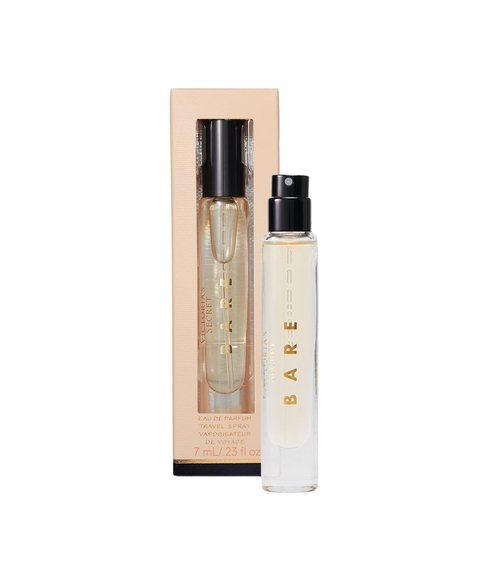 Victoria's Secret Bare Eau de Parfum Travel Spray - Mini Women's Perfume with Sandalwood & Mandarin (0.23 oz)