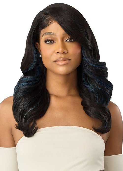 Outre Lace Front Wig - Melted Hairline - MH 109 (OFF BLACK 1B)