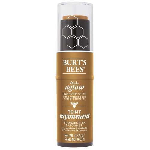 Burts Bees Bronzer Stick - 100% Natural All Aglow in Bronze Splash | 0.3 Ounce