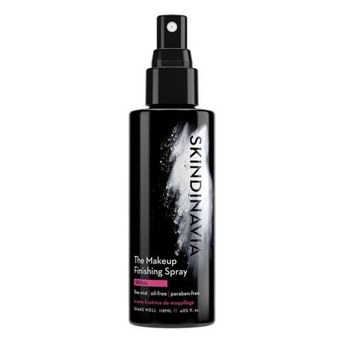 Skindinavia The Makeup Finishing Spray, Bridal Makeup Cooling Setting Spray, All-Day Wear, Long-Lasting Up to 16+ Hours, Heat-Resistant & Waterproof, Wedding Day, Bridal Shower Gift, 4.0 Oz