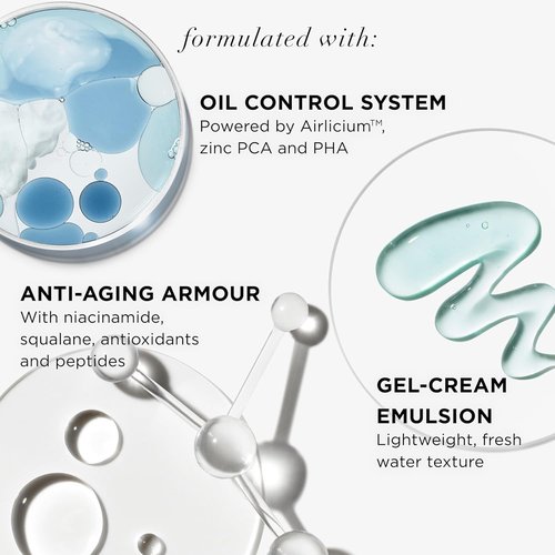 IT Cosmetics Confidence in a Gel Cream - Hydrating Oil-Free Moisturizer for Shine Control - 2.0 oz