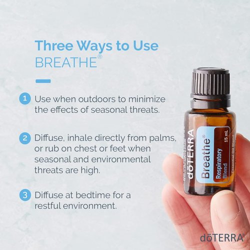 doTERRA - Breathe Essential Oil Respiratory Blend for Clear Breathing - 15 ml