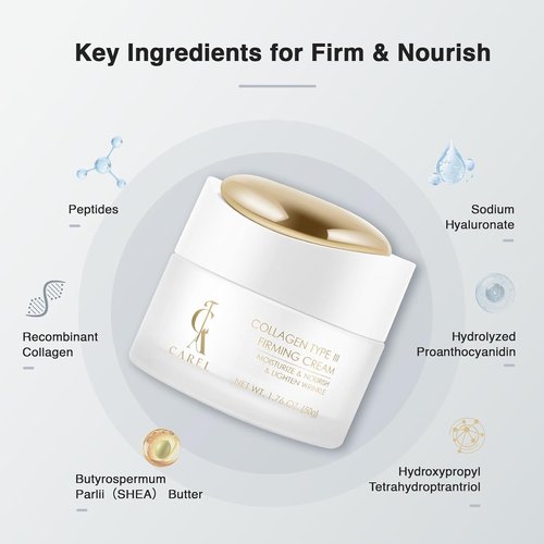Regine Switzerland Peptides Collagen Firming Cream - Advanced Moisturizer for Enhanced Skin Elasticity
