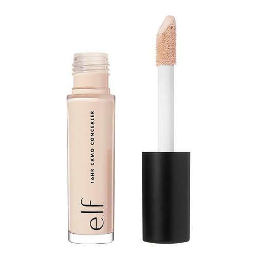 e.l.f. 16HR Camo Concealer - Full Coverage, Highly Pigmented Matte Finish, Light Ivory, 0.203 Fl Oz