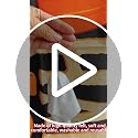 Halloween Ghost Tree Ornaments Set - 8 Reusable Felt Decorations for Indoor & Party Decor