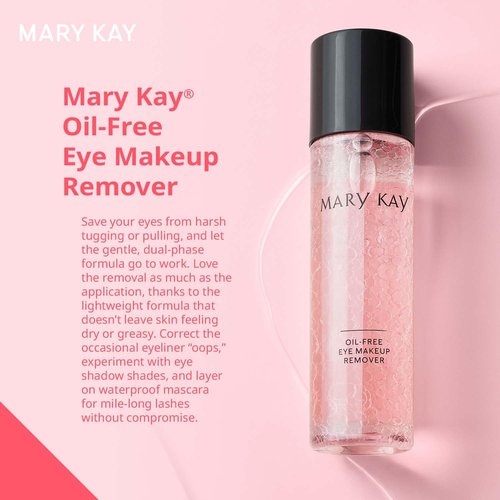 Mary Kay Oil-Free Eye Makeup Remover - Gentle Formula for All Skin Types | 3.75 fl. oz.