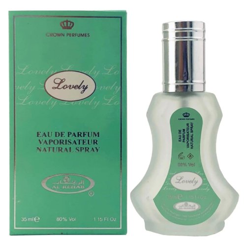 Al Rehab Lovely Eau de Parfum Spray - Unisex Fragrance, 1.18 Ounce (35ml) for All-Day Freshness