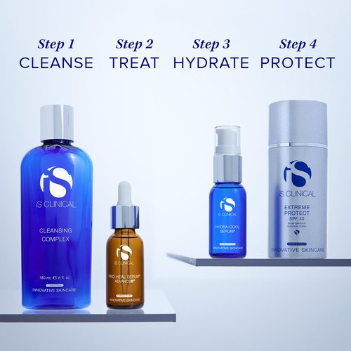 iS CLINICAL Hydra-Cool Serum - Refreshing Hydrating Face Serum for Anti-Blemish & Anti-Redness