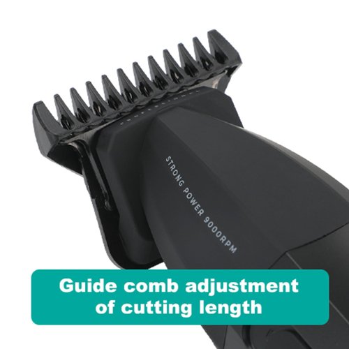 VGR 906 Fresh Fade Professional Hair Trimmer, 9000rpm Zero Gapped Beard Trimmer for Men, DLC T-Blade Cordless Hair Clipper for Barbers and USB Rechargeable, Green
