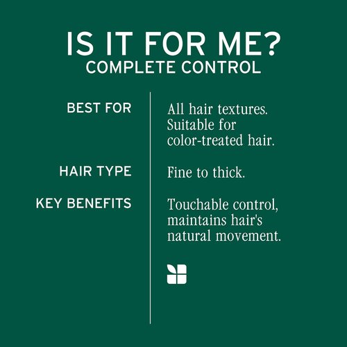 Biolage Complete Control Hairspray - Long-Lasting Hold & Frizz Control | 10 oz Spray