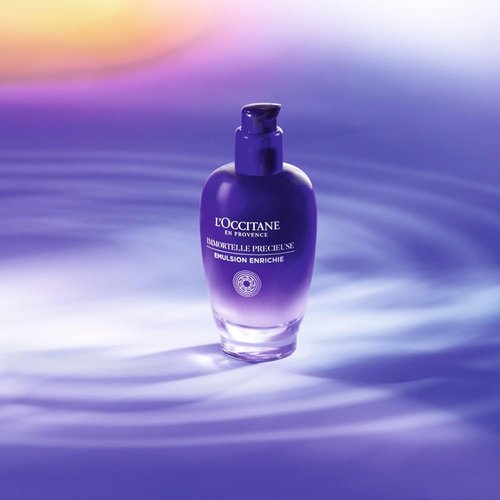 L'OCCITANE Immortelle Precious Enriched Emulsion - Hydrating Anti-Aging Formula | 2.60 Fl Oz