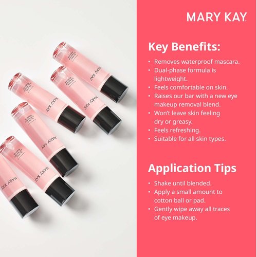 Mary Kay Oil-Free Eye Makeup Remover - Gentle Formula for All Skin Types | 3.75 fl. oz.