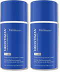 NEOSTRATA Triple Firming Neck Cream - Rejuvenate Décolletage with MicroDiPeptide229® & Bakuchiol | Fragrance-Free, 80g (Pack of 2)