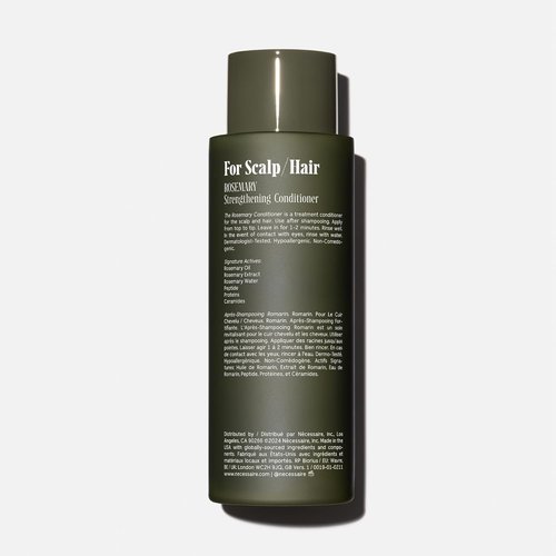 Nécessaire Rosemary Conditioner - Multi-Protein Strengthening Formula for Thinning Hair | 250 ml / 8.4 oz