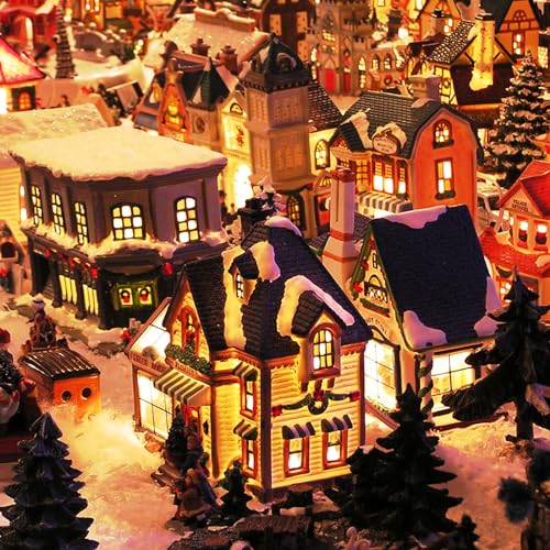 4.5V Power Adapter with 6 Output Heads for Lemax Christmas Village Decor