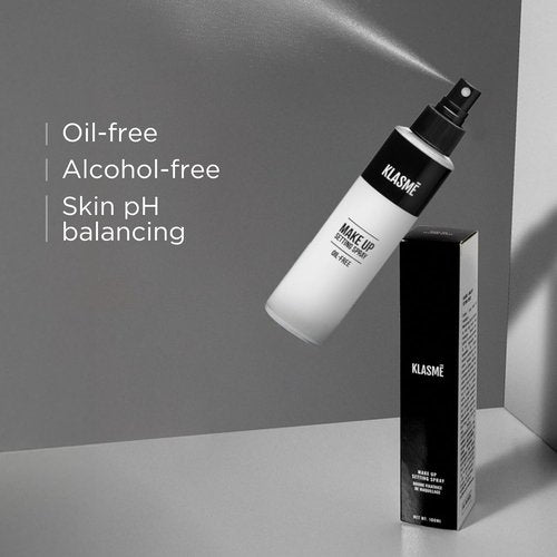Klasme Makeup Setting Spray - Hydrating Hyaluronic Acid Formula | Alcohol-Free, Long-Lasting Matte Finish | 4.05 fl oz