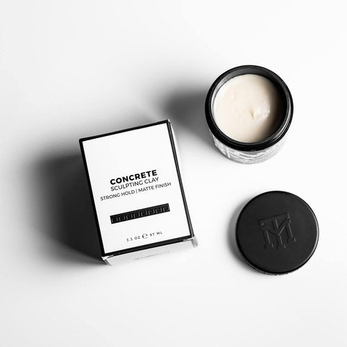 Mane Tame Concrete Sculpting Clay - 3.3oz | Strong Hold for Effortless Styling