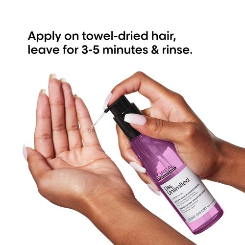 L'Oréal Professionnel Paris Liss Unlimited Blow-Dry Serum - Long-Lasting Frizz Control & Humidity Protection