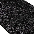 Black Sequin Table Runner 12x72 Inch for Wedding Party Decor - Variation 1
