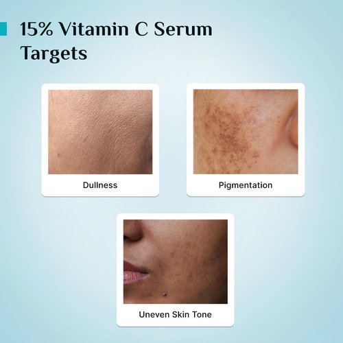 Pilgrim 15% Vitamin C Face Serum - Fragrance-Free with Ferulic Acid & Vitamin E | Reduces Fine Lines & Enhances Radiance | 0.68 Fl Oz (20ml)