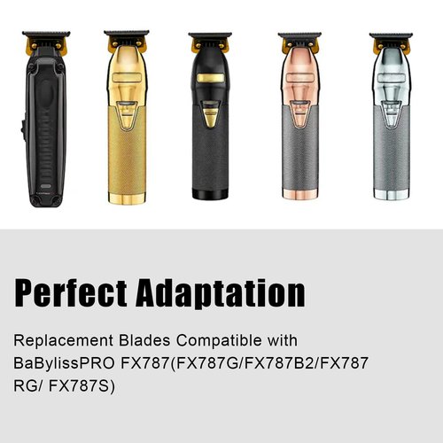 BaBylissPRO FX707Z Replacement Blades - Compatible with FX787 & LoPROFX Trimmers | 2-Pack
