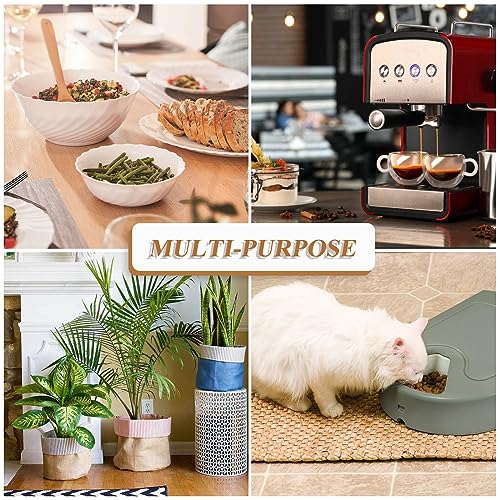 ElliTarr 2-in-1 Heat-Resistant Table Runner & Trivet - Marble White, 39 x 12 Inch