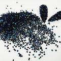Black AB Pixie Nail Crystals 8800pcs Micro Rhinestones for Nail Art