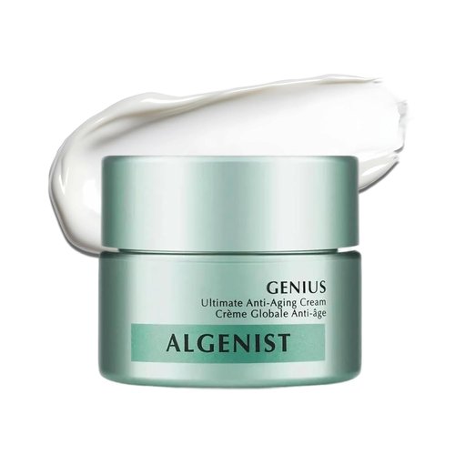Algenist GENIUS Ultimate Anti-Aging Face Cream - Restores Vegan Collagen for Smooth, Radiant Skin - 1oz