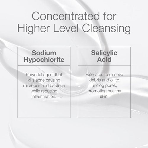 CLn® ProStrength Wash - PH-Balanced and Formulated for Daily Use with Salicylic Acid to Cleanse and Exfoliate Normal to Oily Skin for Men and Women with Body Odor, 8 fl oz.