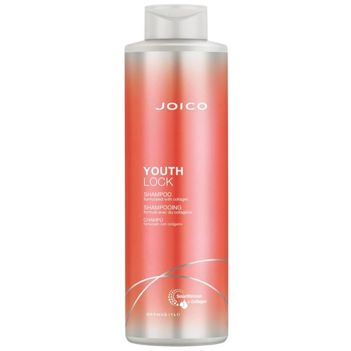Joico YouthLock Shampoo - Collagen-Infused Formula for Youthful Body & Bounce | Reduces Breakage & Frizz
