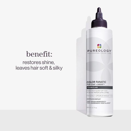 Pureology Color Fanatic Top Coat | Color Maintenance Treatment That Smooths, Restores Vibrancy & Adds Shine