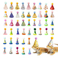 Mini Birthday Party Hats for Small Animals & Toys - 50 pcs