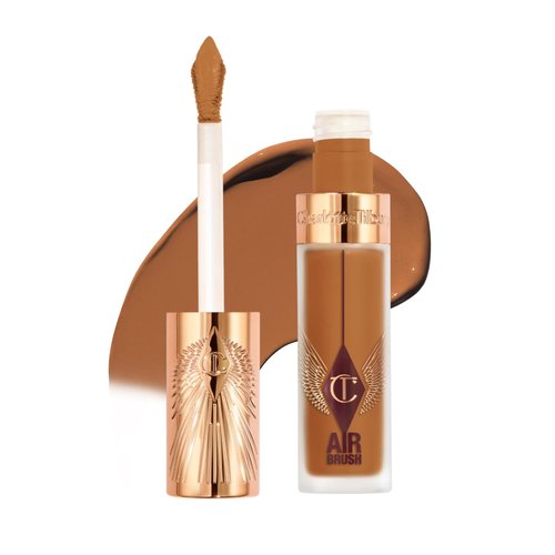 Charlotte Tilbury AIRbrush Flawless Blur Concealer - Longwear, Hydrating & Crease-Proof for Dark Circles & Blemishes - Full Coverage, Natural Matte Finish