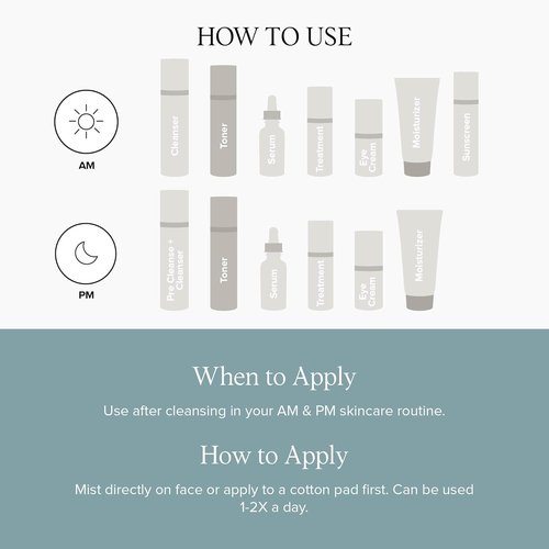 DRMTLGY Neutralizing Toner - Calming, pH Balancing Hydrating Facial Toner for All Skin Types | 6.3 fl oz