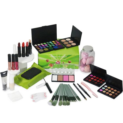 Melearch Makeup Set Box, Festival Surprise Assortment Gift with Professional Makeup Products, Cosmetics Set Party Favors for Women Girls Teenager, Vegan & Cruelty-Free, Set E