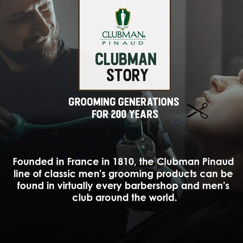 Clubman Pinaud Finest Powder, Classic White Powder for Men, Protection Against Sweat and Body Odor, 9 oz x 3 Packs
