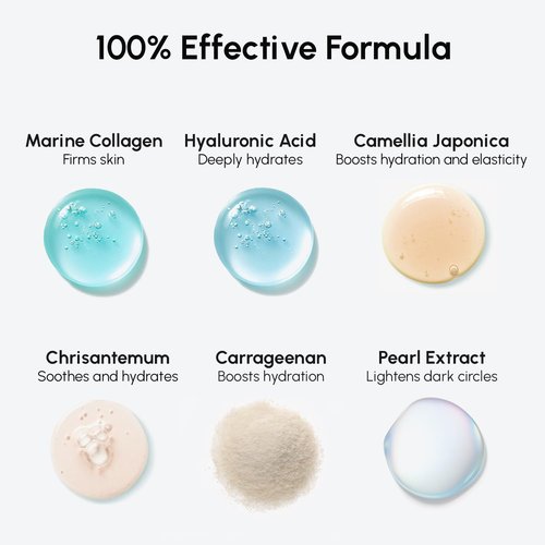 MAREE Eye Gels - Cooling Under Eye Patches with Collagen & Hyaluronic Acid for Dark Circles | Anti-Wrinkle Treatment