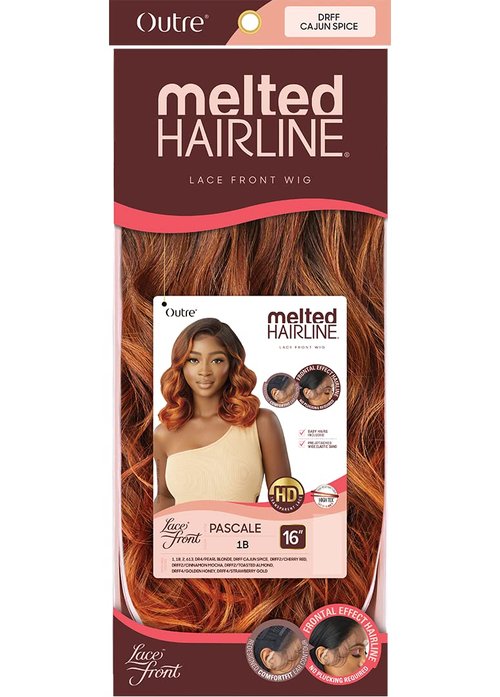Outre Lace Front Wig - Melted Hairline – PASCALE (OFF BLACK 1B)