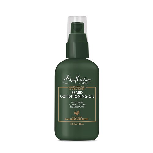 SheaMoisture Beard Conditioning Oil - Maracuja Oil & Shea Butter for Soft, Full Beards | 3.2 oz