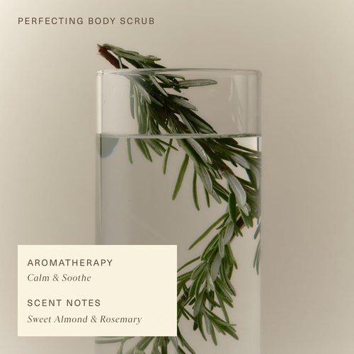Oak Essentials Perfecting Body Scrub - Gentle Sugar Exfoliator for Smoother, Softer Skin | 7.1 Oz