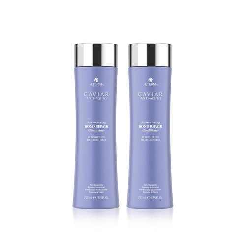 Alterna Haircare CAVIAR Anti-Aging Bond Repair Conditioner - 8.5 Fl Oz | Strengthens & Protects Brittle Hair | Sulfate Free (2 Pack)