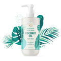 NATURE WELL Extra Virgin Coconut Oil Ultra-Moisturizing Body Wash, Gentle & Creamy Formula Packed with Antioxidants, Vitamins A, C & E, & Squalane, Provides Gentle Cleansing & Intense Hydration, 33 oz