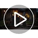 Halloween Witch Decorations Outdoor - 5 FT Set of 3 Light Up Witches Stakes - Black