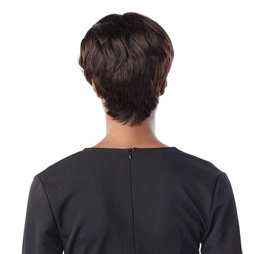 Sensationnel Empire Human Hair Celebrity Series Wig - RAMONA (1B Off Black)