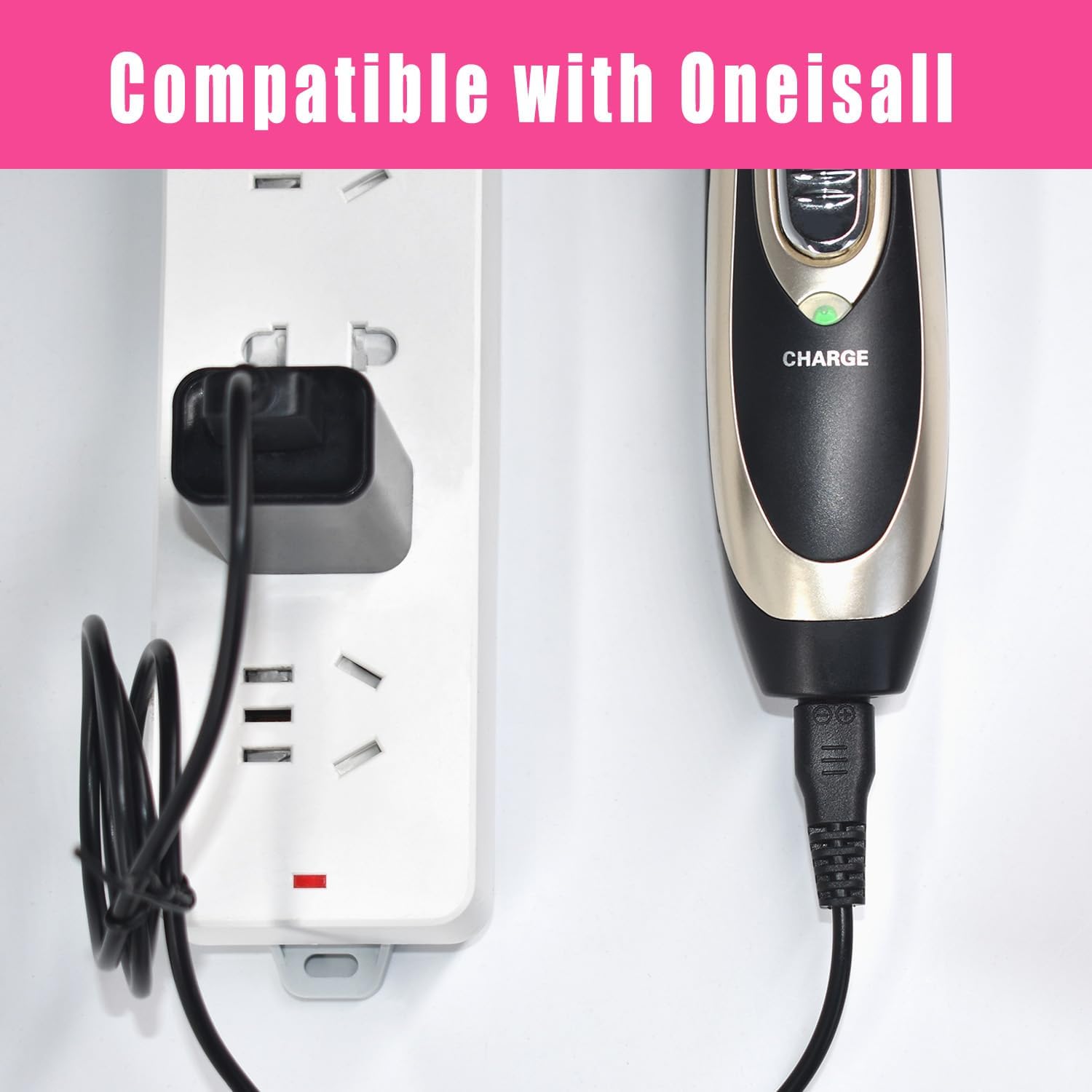 SUPRENT Hair Clipper Charger Cord - Universal Replacement for Electric Clippers & Trimmers | Compatible with Various Models
