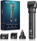 Skiennix Beard Trimmer for Men - 42 Adjustable Length Settings | Waterproof Hair Clippers with LED Display