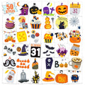 Halloween Kids Temporary Tattoos - Partywind 50 Sheets for Boys & Girls