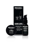 Brickell Men's Eye Cream & Serum Set - Natural & Organic Restoring Routine for Men | Unscented